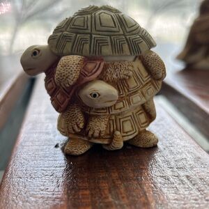 Harmony Tortoise Figurine - “Shell Game”